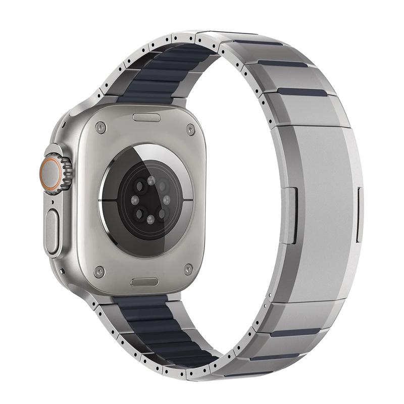 Нержавеющая сталь Ремешок Для Apple Watch Ultra3/2 49мм 11 10 46мм 42мм 9 8 7 45мм 41мм Металлический Быстросъемный Браслет Ремешок iWatch 6 5 4 SE 44мм 40мм
