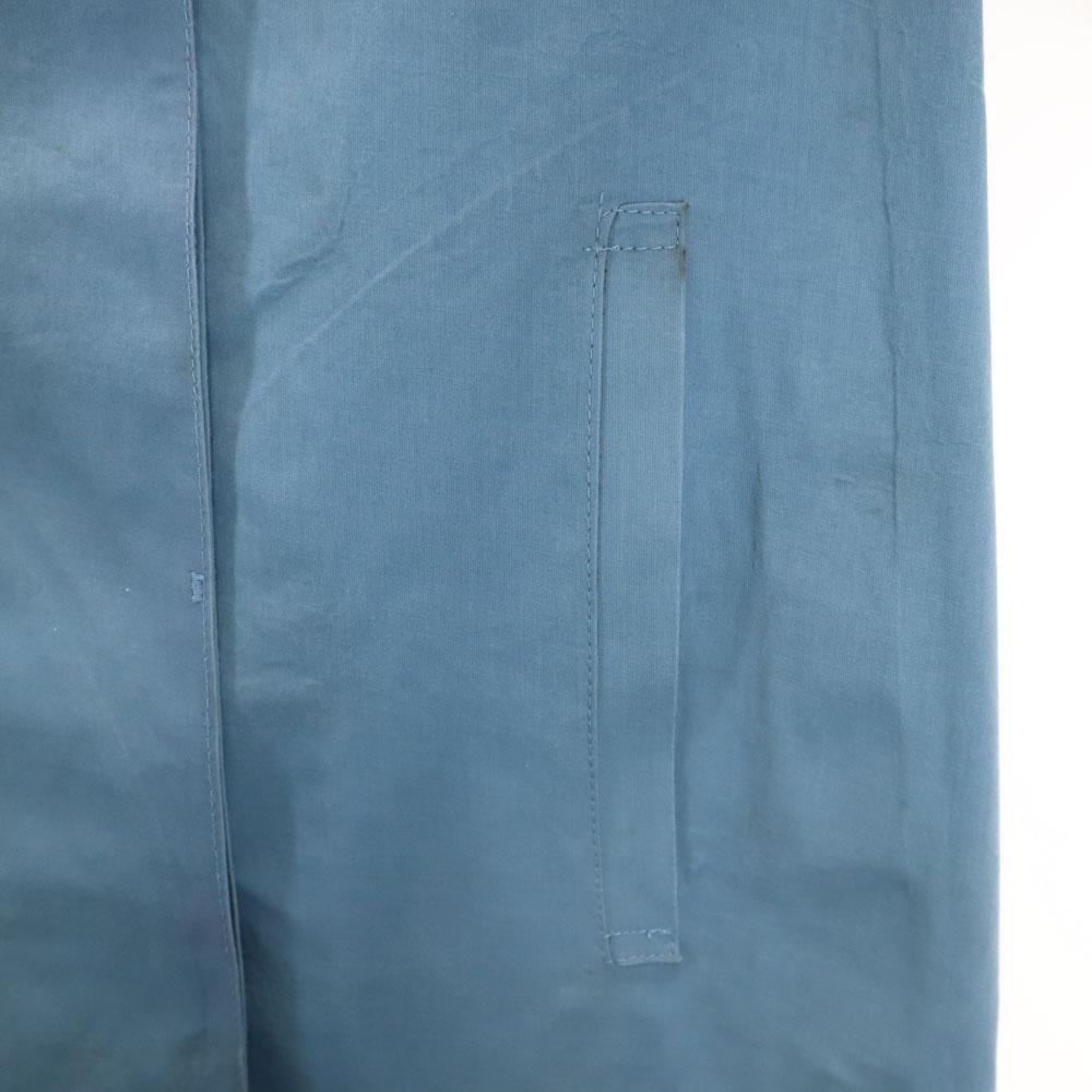 Макинтош Сделано в Шотландии Хлопковый Прорезиненный Плащ 34 Синий Женский Б/у