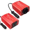 300W Vehicle Power Inverter DC 12V To 230V AC Converter with Dual 5V 3.1A USB Vehicle Charger Adapter For Car Home