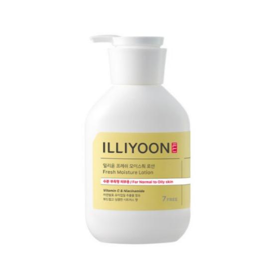 ILLIYOON Fresh Moisture Lotion Citrus Scent Lightweight Hydrating Body Care 350ml