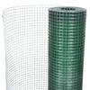 VidaXL Grillage Acier galvanisé et revêtement en PVC 25 x 1 m Vert, clôture, barrière,, clôtures, barrières 140437