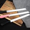 Stainless Steel Serrated Bread and Cake Knife - Crumb-Free Slicing