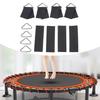 30pcs Practical Trampoline Triangle Repair Rings Galvanized Steel Clip for Kids Jump Bed Stability and Long Time Use