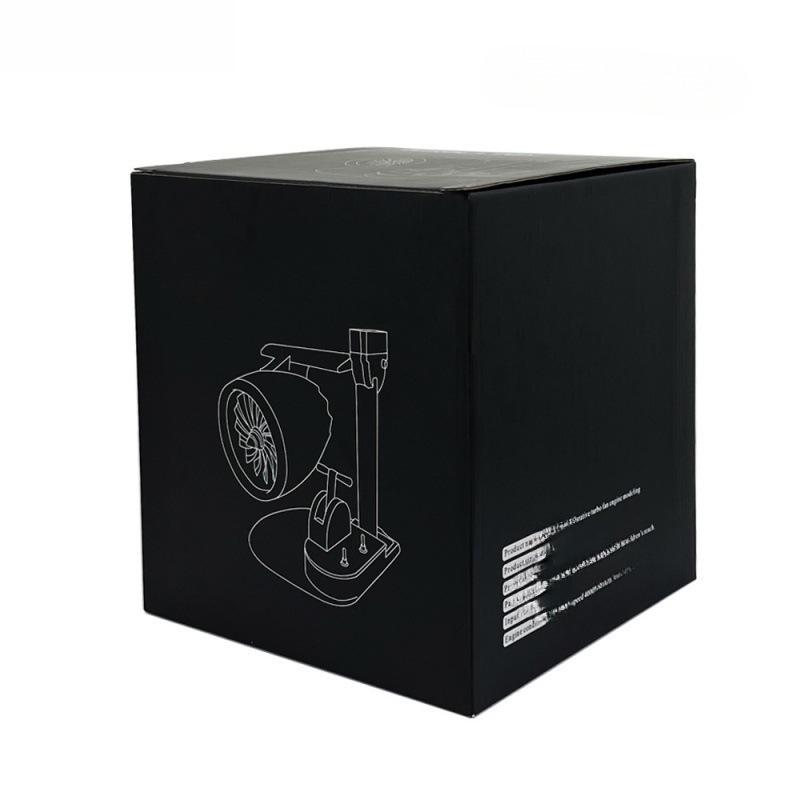 Desktop Turbo Fan with Humidifying Spray and Red Tail Light