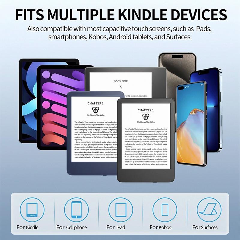 Пульт дистанционного управления для перелистывания страниц для Kindle Paperwhite Oasis Kobo Ereaders, для телефона, для записи видео, для чтения романов, кликер