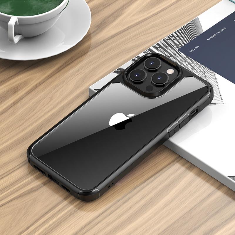 Подходит для чехла Apple 14, противоударный с подушкой безопасности, защитный чехол для iPhone14pro, прозрачный 14 Pro Max