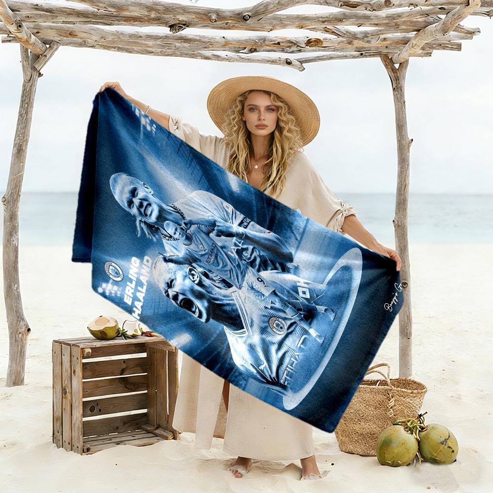 Goal Celebration Moment Beach Towel Super Soft Microfiber Quickdry Fabric Comfortable Lightweight