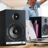 HD6 Wireless Powered Speaker L Bookshelf Home Music System Bluetooth aptX HD DAC Amplifier L AUX Optical Digital SPDIF RCA Subwoofer 24bit 150W