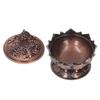 Lotus Incense Burner Vintage Style Flower Shaped Alloy Incense Holder for Home Decoration Antique