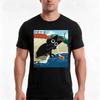Roger On The Beach Tshirt Summer Casual Cotton Tee Oversized Streetwear Tops Vintage Graphic Print Loose Fit Short Sleeve