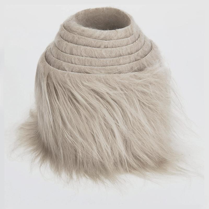 1.5M Christmas Decor Sewing Fluffy Trim Fabric Plush Fur Stripe Faux Fur Ribbon Tapes DIY Apparel