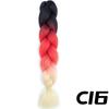 MISS WIG Synthetic Long Braid Ponytail Extension Straight Sleek Wrap Around Colorful Braid Hair Extensions Ponytail Natural Soft For Women Wear