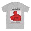 I Want You for Team C00lkidd Men T Shirts Novelty Tee Shirt Short Sleeve Crewneck T-Shirt Pure Polyester Summer Clothing