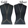 Gold Silver Sexy Slave Harness Bikini Bra Chest Belly Waist Beach Jewelry Body Chain