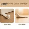 Decorative Door Wedge 3D Printed Lying Cat Doorstop, Kitten Stopper Wedge, Durable Anti-slip Floor Carpet Doorstop for Home Living Room Bedroom