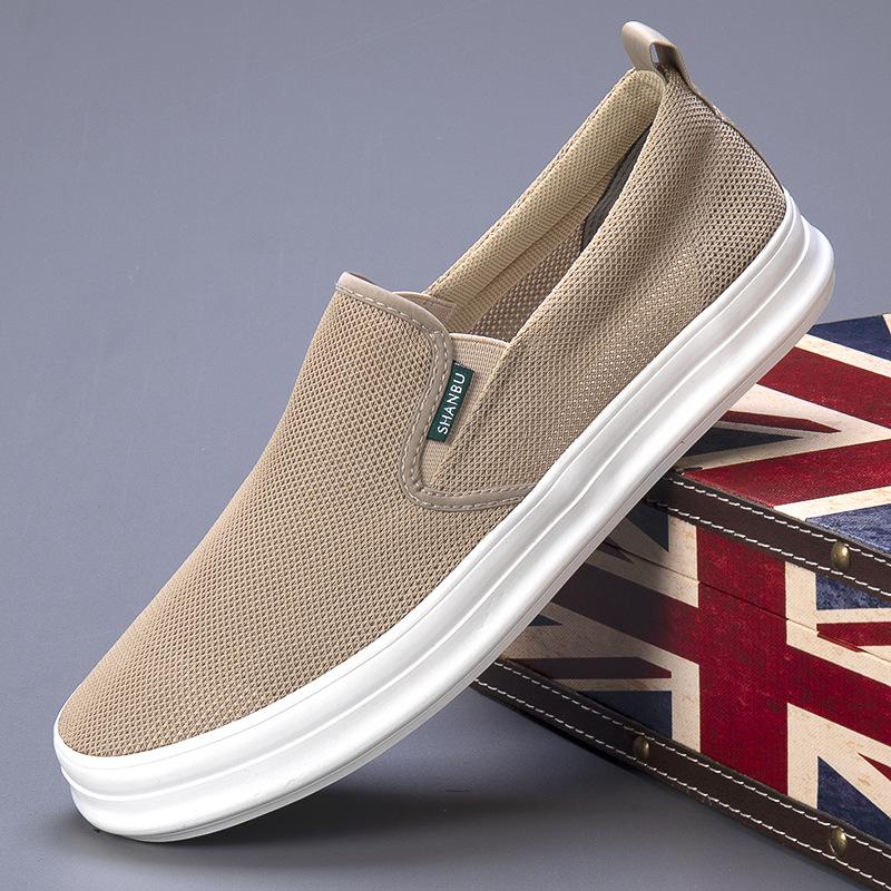 Men'S Shoes Trendy Shoes Men'S Mesh Shoes Trendy Casual Shoes Breathable Board Shoes