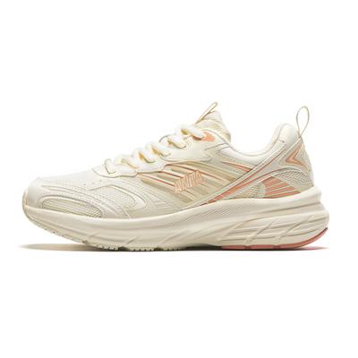 Кроссовки Light Year Retro Running, дышащие, амортизирующие, прочные, с низким верхом, повседневные, женские, светло-бежевые, 922425505-2