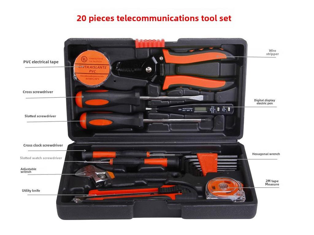 Набор бытовых электро- и ручных инструментов: Комплексный набор для деревообработки и ремонта