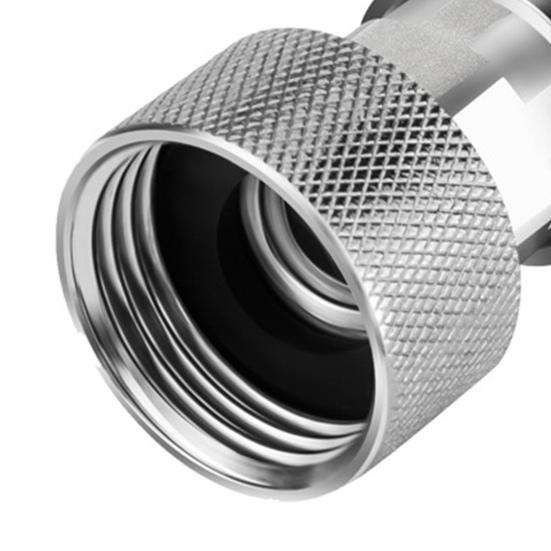 Соединитель садового шланга Адаптер от садового шланга к мини-мойке высокого давления 3/4 GHT к 1/4-дюймовому креплению для мойки высокого давления для мойки автомобиля