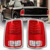 Светодиодный задний фонарь в сборе для 2013-2018 Dodge Ram 1500/2014-2018 Ram 2500 3500 со светодиодными лампами, прозрачный красный рассеиватель правая пассажирская и левая водительская сторона