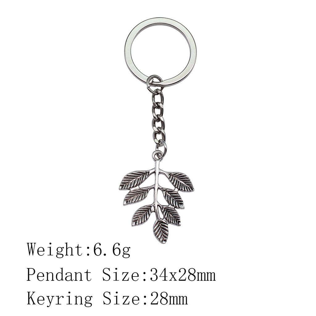 Брелок ко Дню Отца Автомобильный Грибной Ветвь Лист Брелок Дешевые Вещи Брелок Для Автомобиля