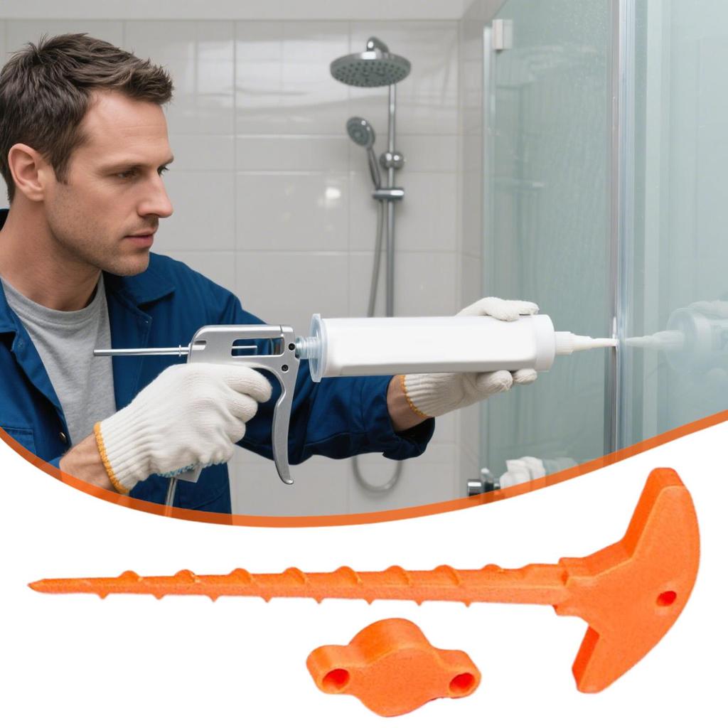 Caulk Nozzle Tip Caulk Saver Sealant Applicator Unclogger Plastic Glass Glue Sealing Caps Dredge Sealant Gun Nozzle Dredge-Use