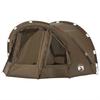 VidaXL Tente de pêche 4 personnes vert olive imperméable, tente de camping, tente de jardin, abri d'extérieur, abri de 4005317
