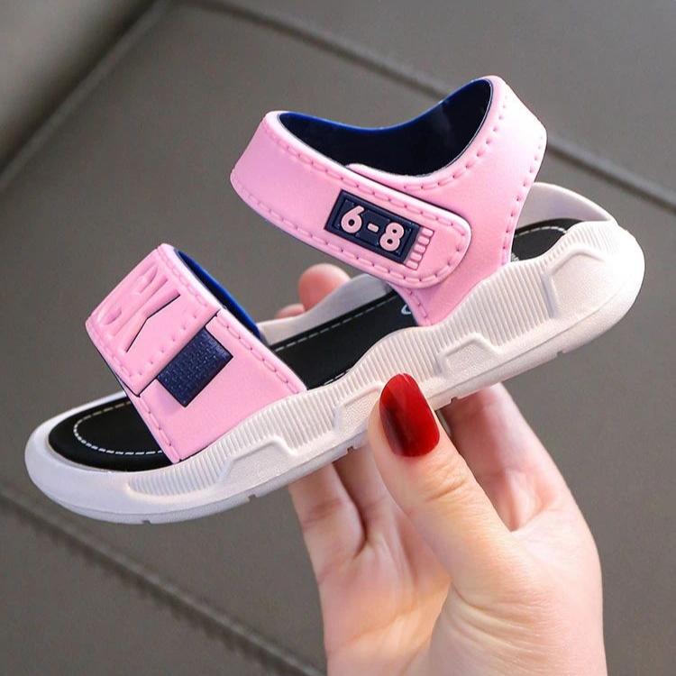 Baby Girls Sandals Summer Casual Children Sandals Girls Flat Shoes Fashion Casual Non Slip Kids Beach Shoes