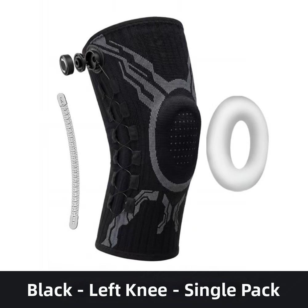 Spring Support Sports Knee Brace With Compression Knob Patella Protector For Sports Running