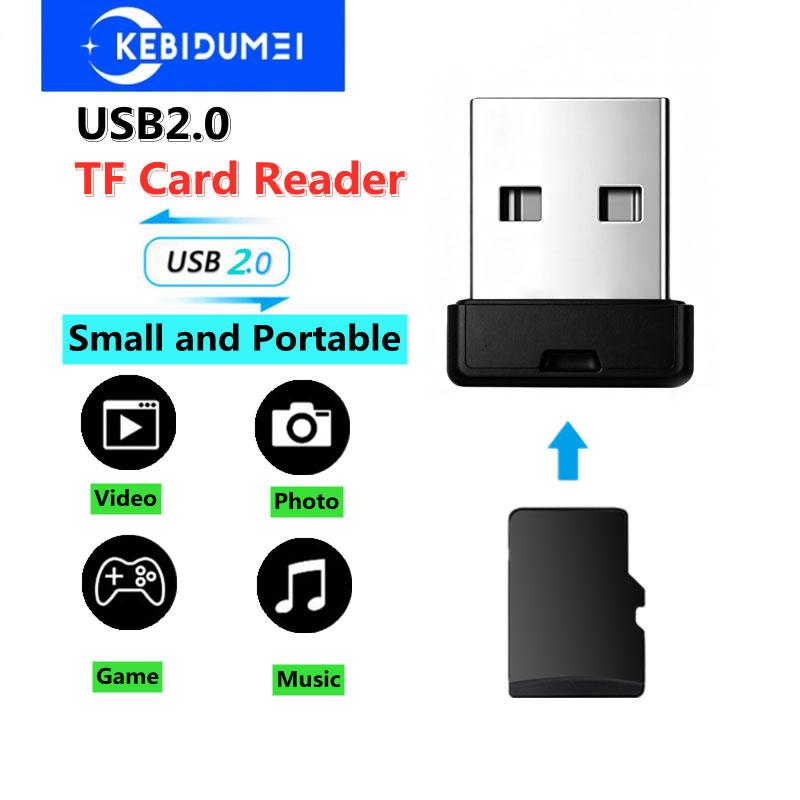 Портативный мини-кардридер Super Speed USB 2.0 Micro SD/SDXC TF-кардридер Адаптер