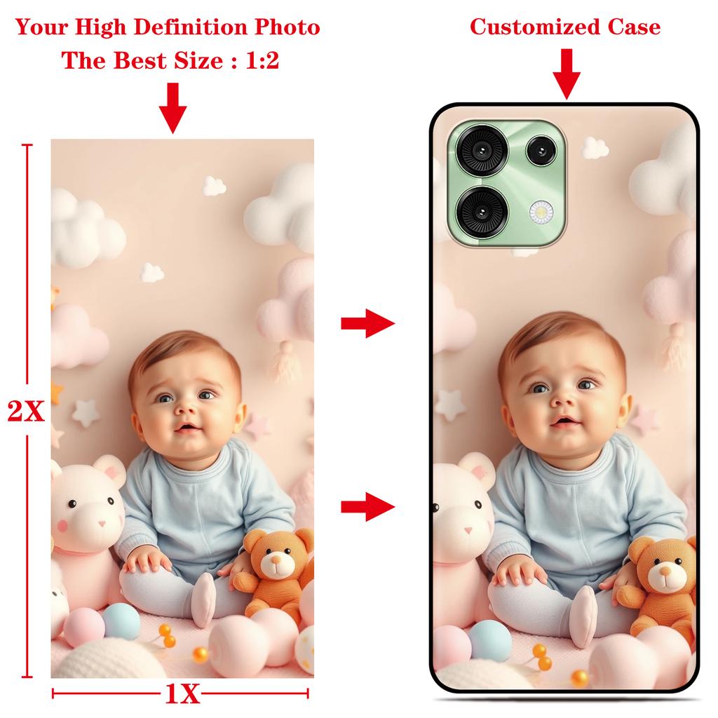 Panda Cute Phone Case For UMIDIGI G9 G9A G9C G9X G5 G6 G2 G1 A9 A11s A11 A13 Pro Max Bison GT GT2 X20 Custom Picture Cover