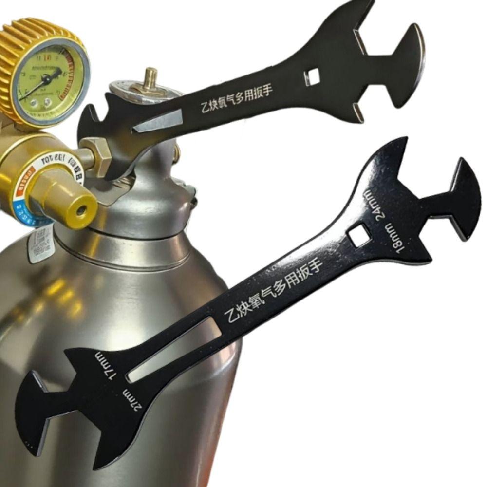 Steel Gas Cylinder Wrench Professional Pressure Reducer Wrench Gas Bottle Tool  Maintenance