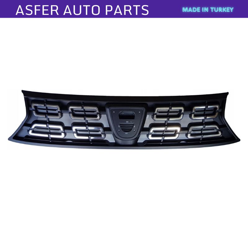 Решетка радиатора решетка бампера с хромированной полосой для Duster Duster Mk2 2017-2023 OEM 623109628R