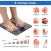 Умная массажная подушка для ног EMS Pulse Стимулятор акупунктуры ног Массажер Tens Fisioterapia Способствует кровообращению ног Расслабление мышц стопы Облегчает боль