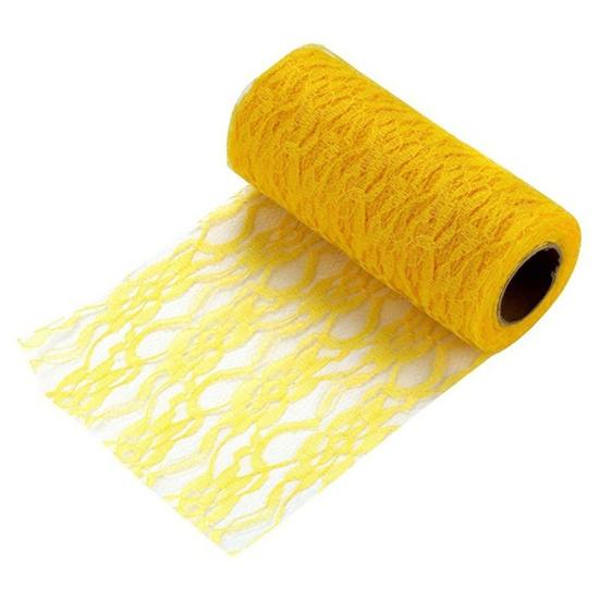 Тюль кружевной рулон катушки для юбки-пачки DIY Свадебная вечеринка стул Настольная дорожка декор