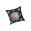 Olympus Silk Cross Stitch Embroidery Kit Cushion Rose Harmony Black 5934