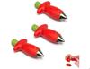 Strawberry Huller - Fy - 3 Pcs - Stainless Steel - ABS Plastic - Non-slip Design