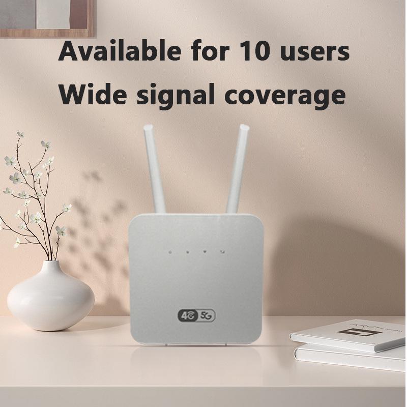 4G LTE WiFi 6 CPE Роутер с SIM-картой и TYPE-C для офисного использования