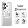 Для POCO M6 M6 Pro Тонкий Противоударный Ударопрочный Матовый Чехол для Телефона с Магнитным Креплением и Защитой от Отпечатков Пальцев