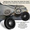 V-Idler Pulley + Flat Idler Pulley +Drive Belt For 756-05024 756-05032 754-05027