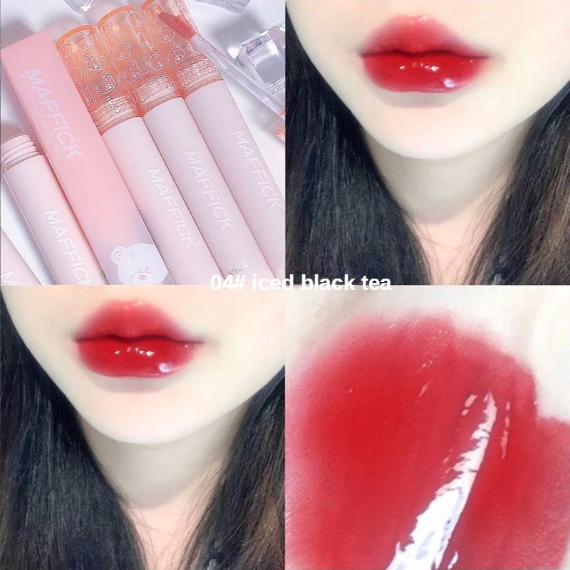 Увлажняющая глазурь для губ Светопроницаемое светозеркало для лица Стекло Увлажняющий крем для губ Легкий цвет Белый Чашка с антипригарным покрытием Прочная водонепроницаемая помада для макияжа для студентов