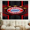 1pc FC Bayern Munich logo Tapestry, Living Room, Bedroom, Office, Party Decor, Ideal Festive Gift