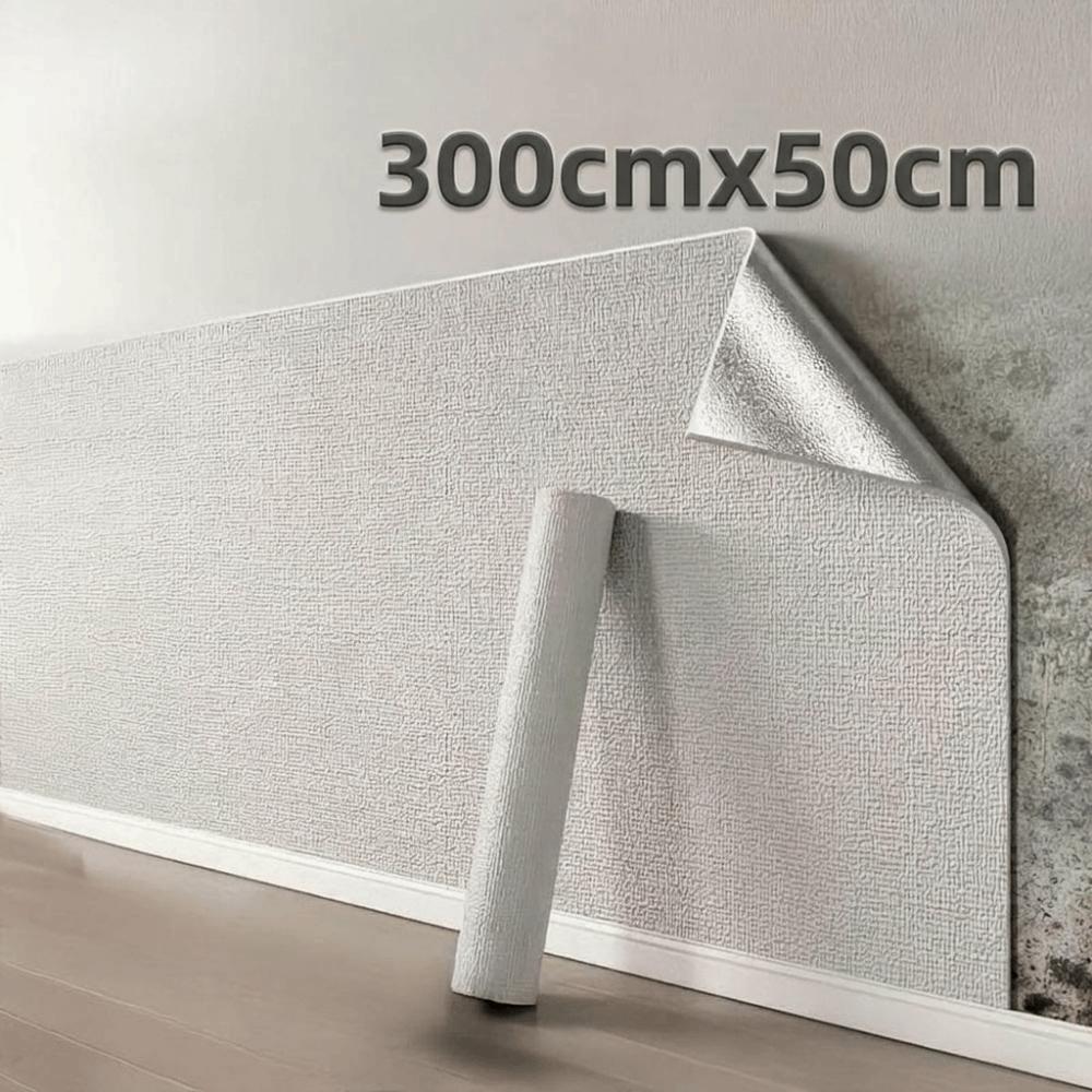 50x300cm Heat Insulation Wallpaper Sound Insulation Wallpaper for Homes Offices Bedrooms