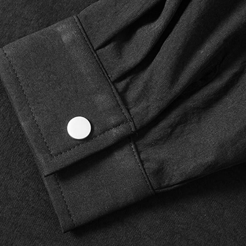 Playboy Men's Spring Autumn Lapel Loose Casual Workwear Jacket