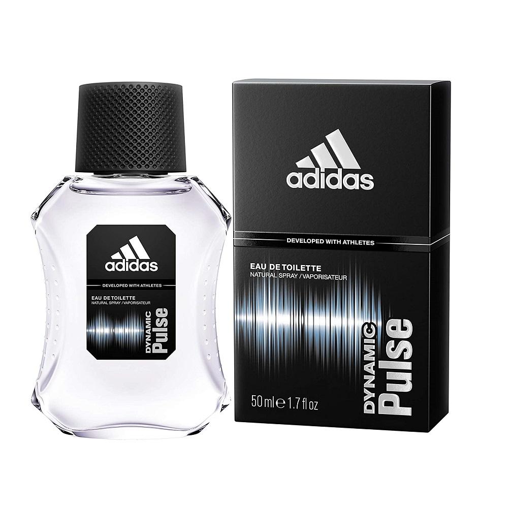 Adidas Dynamic Pulse Men's Fragrance Spray 50ml - Energizing Scent for Active Lifestyle
