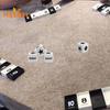 Левая и правая центральные игральные кости — 5 шт., шестигранные акриловые игральные кости стандартного размера 16 мм, удобные в захвате, игровые кости, аксессуары для игр