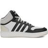 Adidas Hoops Mid K Orbit Grey Black White Kids Sneakers Core-Black Cloud-White IH7893