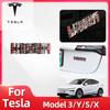 Автомобильная наклейка Горячая 2025 Для Model 3 Y Juniper Highland S X Высокопроизводительные Аксессуары Металлические Буквы Инструменты Модификация Автомобиля A
