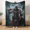 1pc Blanket - Game E-ELDEN R-RING  Print Design,Lightweight Blanket for Sofa,Bed- Soft &Warm,Gift for All Seasons