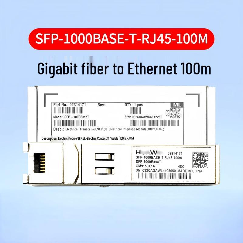 Huawei Gigabit SFP RJ45 Transceiver Module